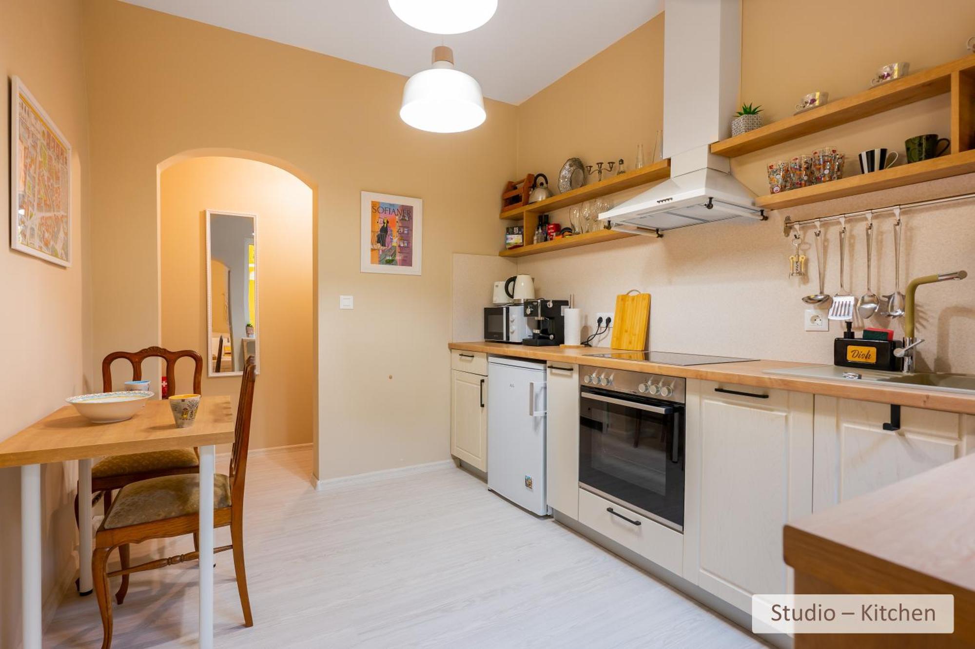 Super Central Stylish Suite & Studio With Shared Terrace By Flat Mаnager Sofia Eksteriør billede