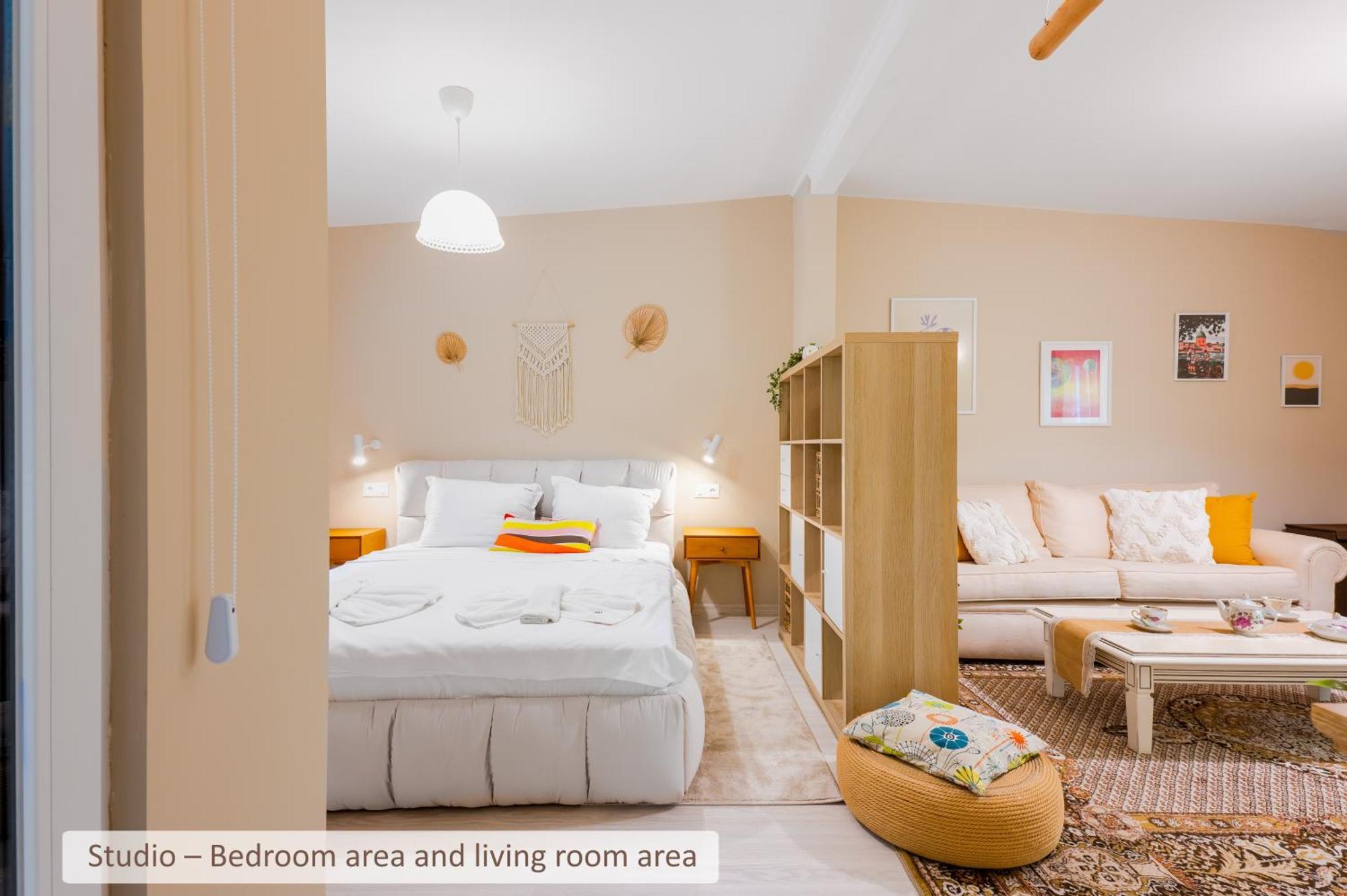 Super Central Stylish Suite & Studio With Shared Terrace By Flat Mаnager Sofia Eksteriør billede