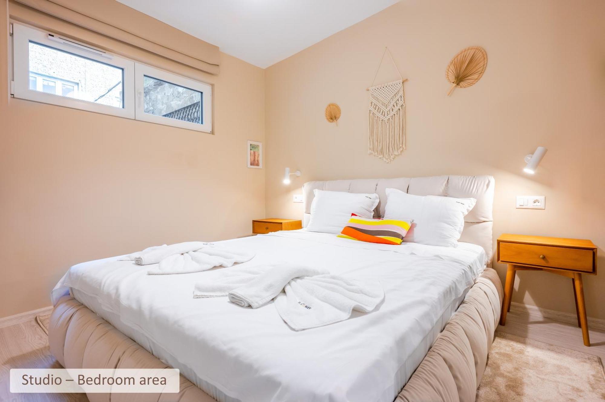 Super Central Stylish Suite & Studio With Shared Terrace By Flat Mаnager Sofia Eksteriør billede